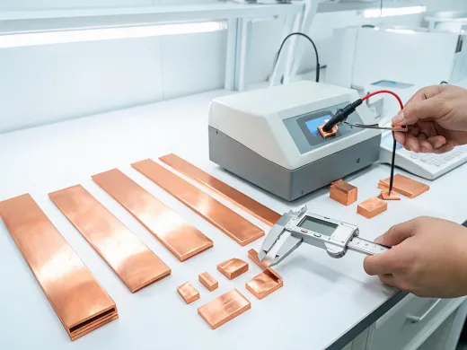 Copper quality inspection