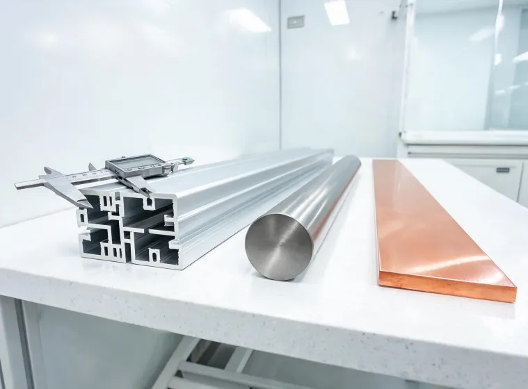 Engineered aluminum titanium and copper products