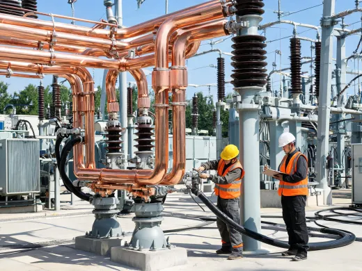 Energy infrastructure copper