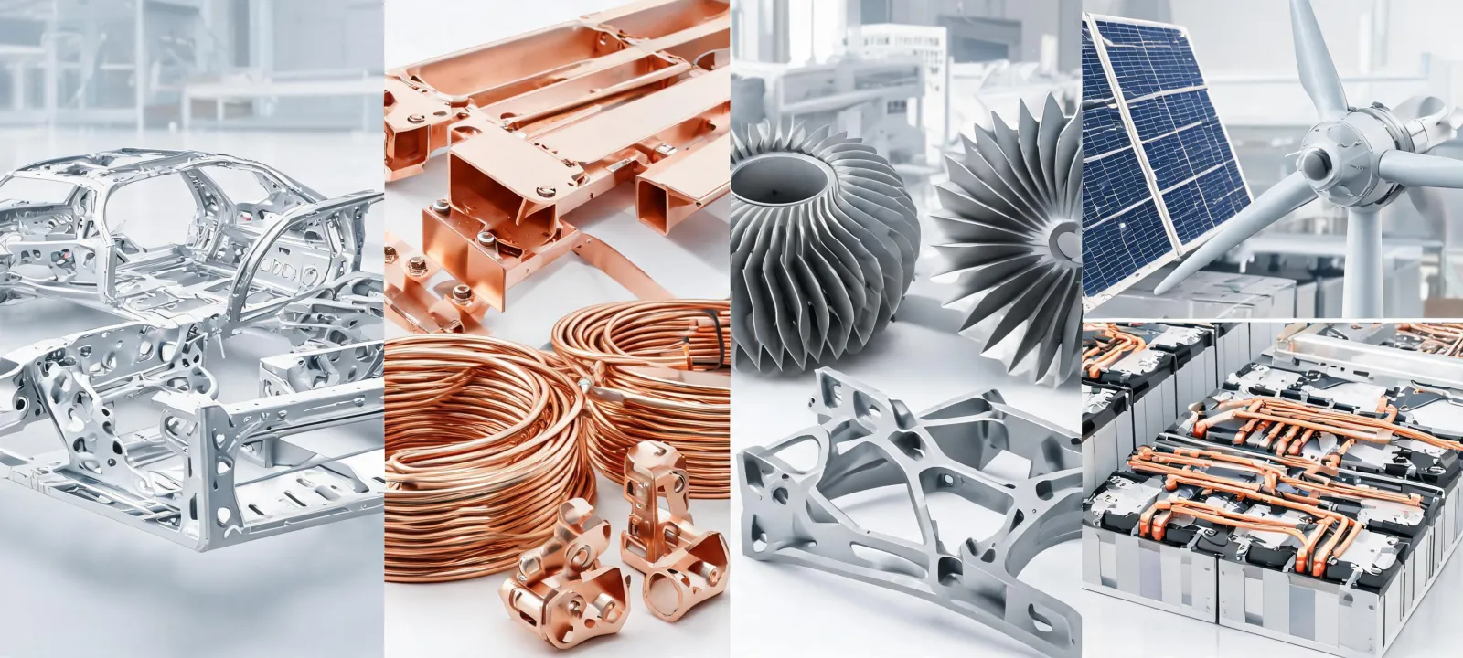 Industrial markets served by Rio Tinto metals