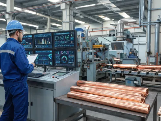 Copper process digital monitoring